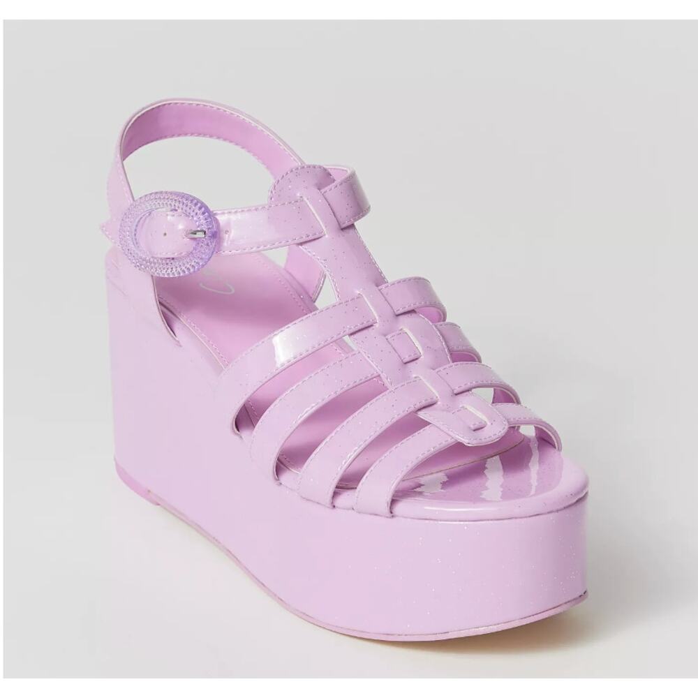 Circus NY By Sam Edelman GOLDA Platform Wedge Sandal | Sz 8.5, Orchid - Picture 3 of 8